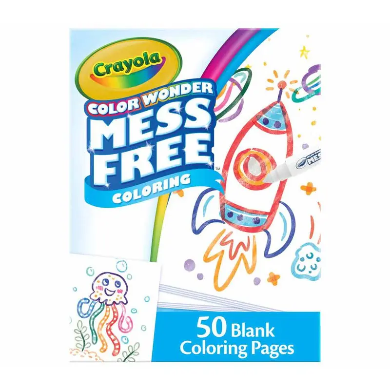 Color Wonder 50 Blank Coloring Pages