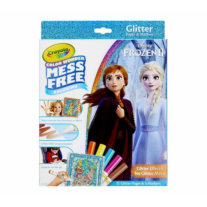 Color Wonder Frozen Glitter Set