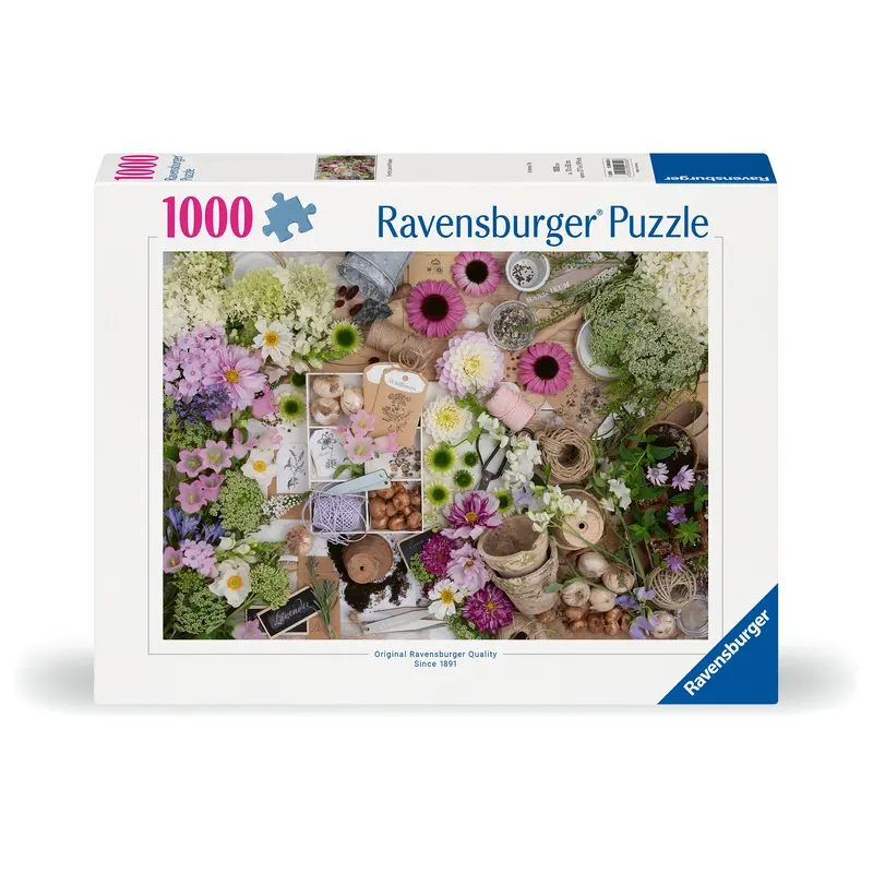 Colorful Floral Love 1000 Pc Puzzle