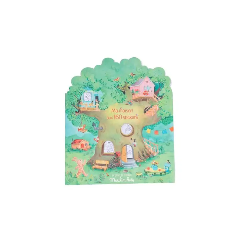 Coloring Book & Asstd  Stickers The Big Family