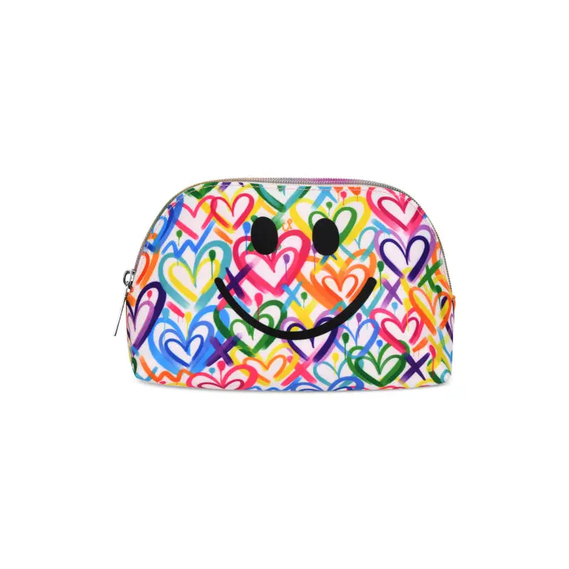 Corey Paige Hearts Oval Cosmetic