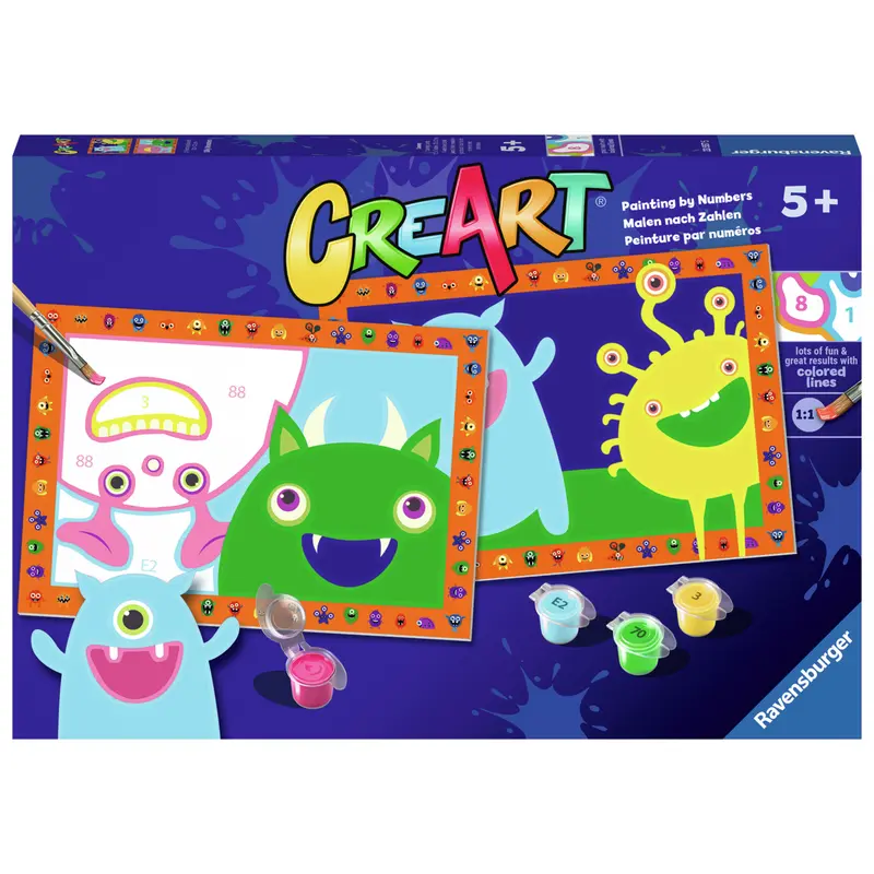 CreArt Jr: Silly Monsters (2 images)