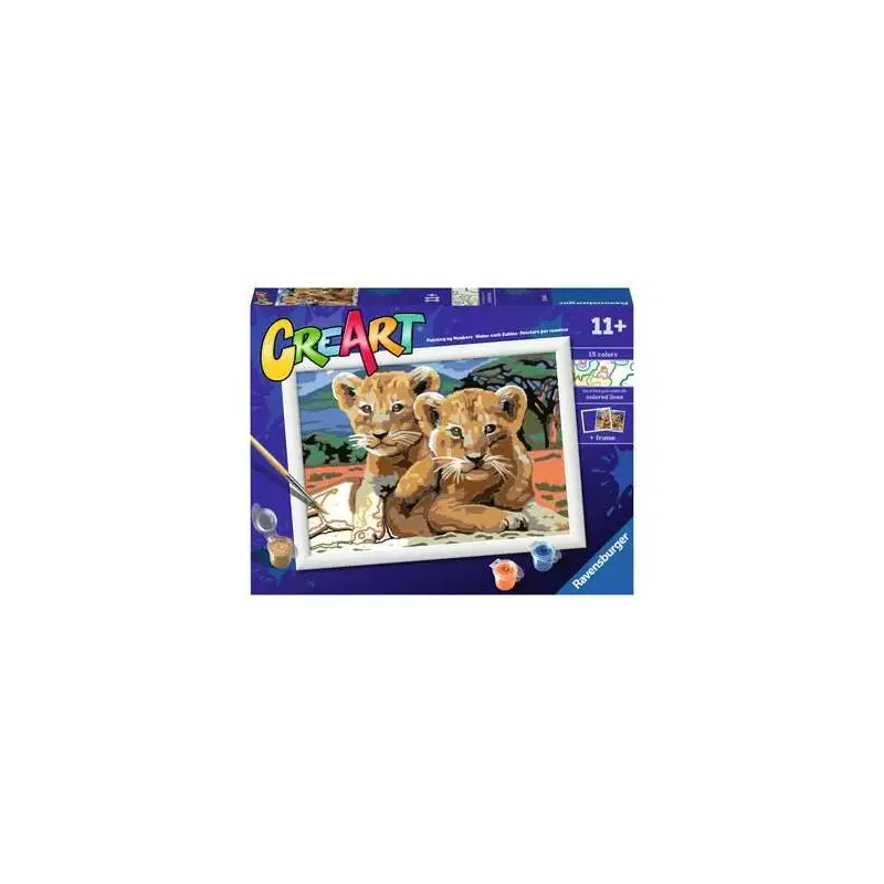 CreArt: Little Lion Cubs 7x10