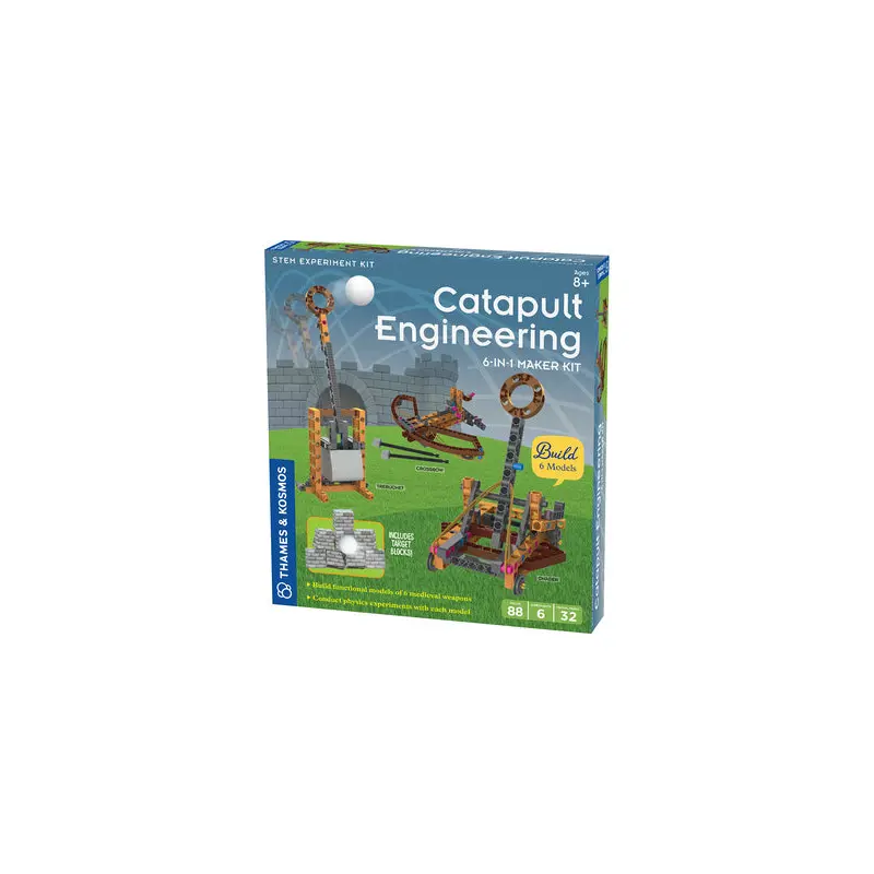 Catapult Engineering: 6-in-1 Maker  Kit