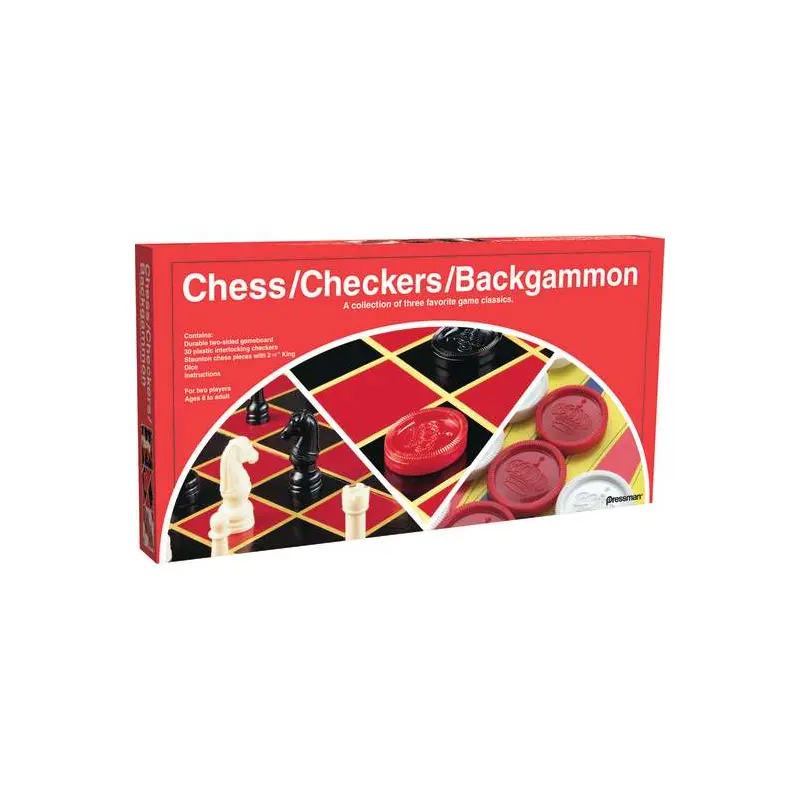 Checkers/Chess/Backgammon  (Folding Board)