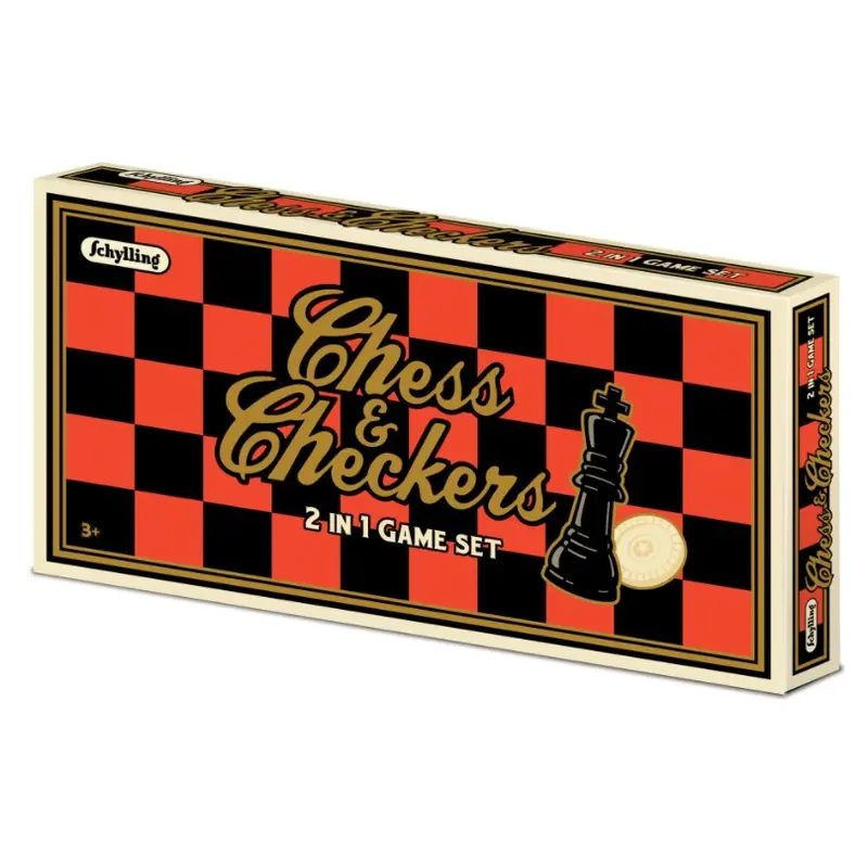 Chess & Checkers Set.
