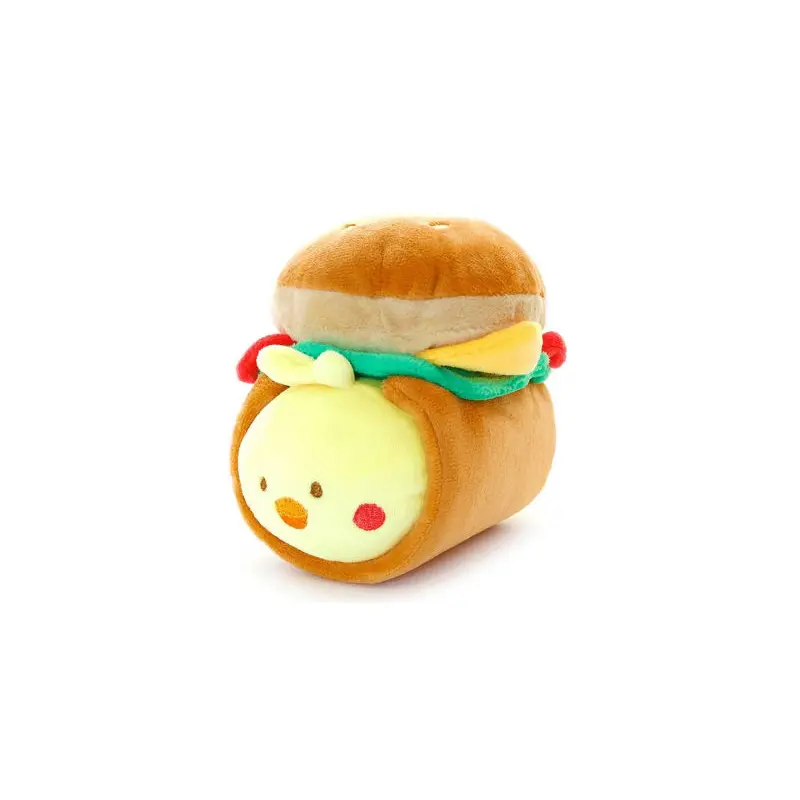 Chickiroll Plush Blanket with Burger Small