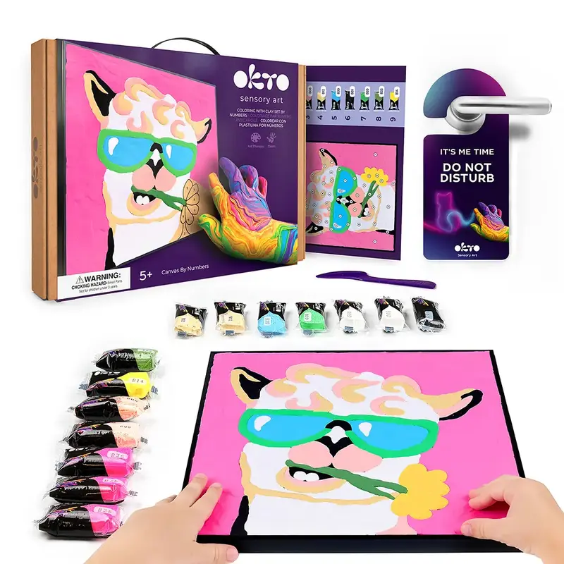 Clay By Numbers - Llama