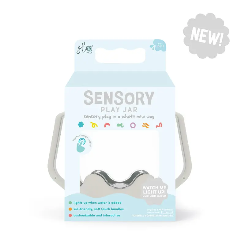 Cloud Grey Sensory Jar