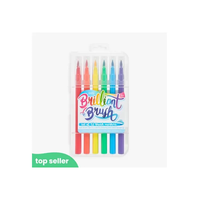 Brilliant Brush Markers
