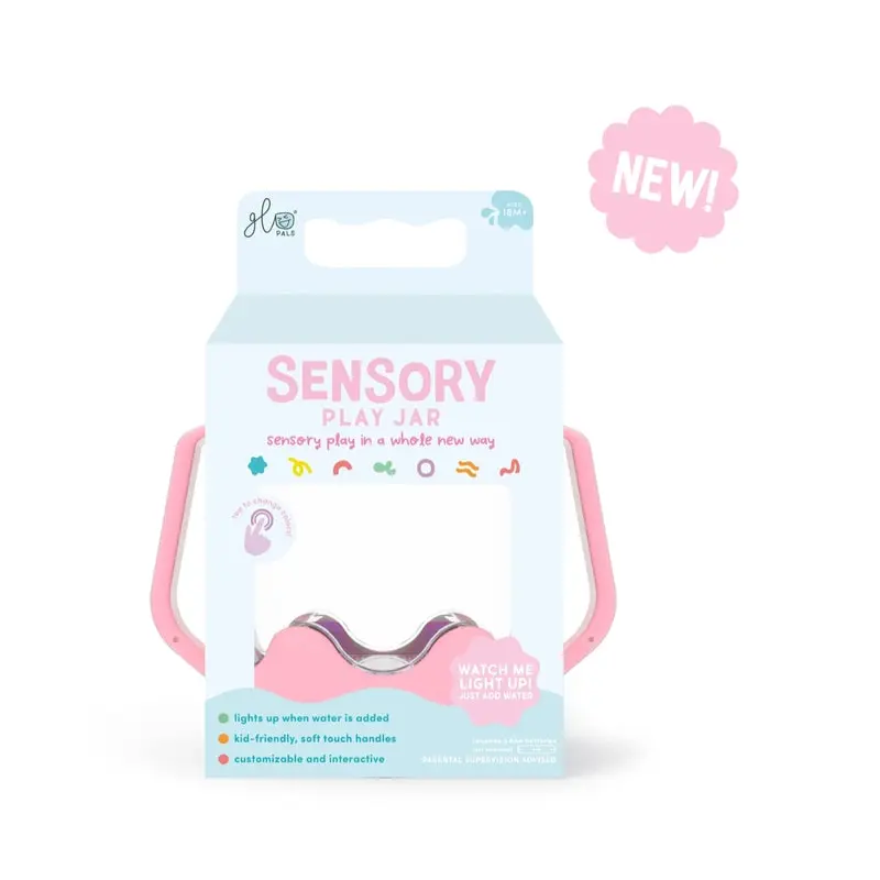 Bubblegum Pink Sensory Play Jar