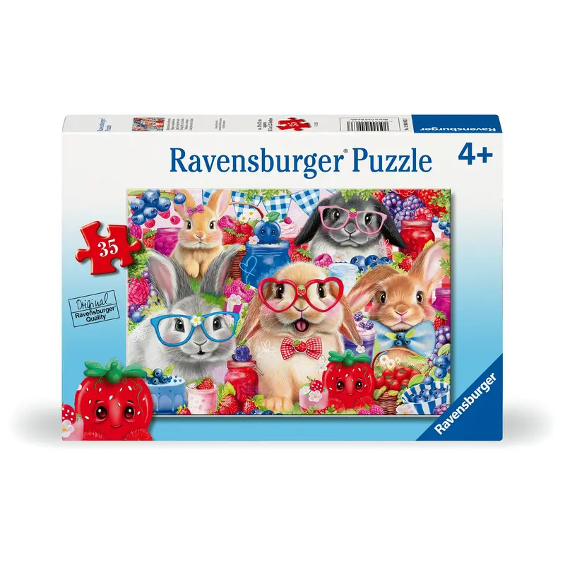 Bunnies And Berries - 35 Pc Puzzle