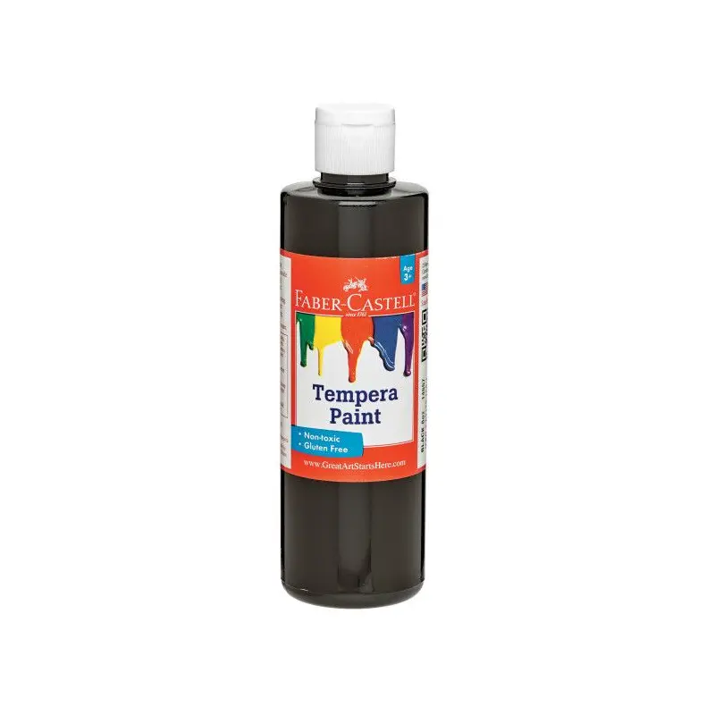 Black Tempera Paint (8oz)