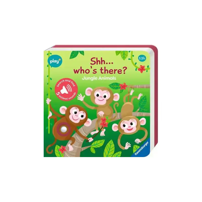 Book: Shh... Who's There? Jungle Animals