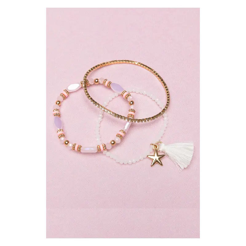 Boutique Rising Star Bracelets - 3pcs