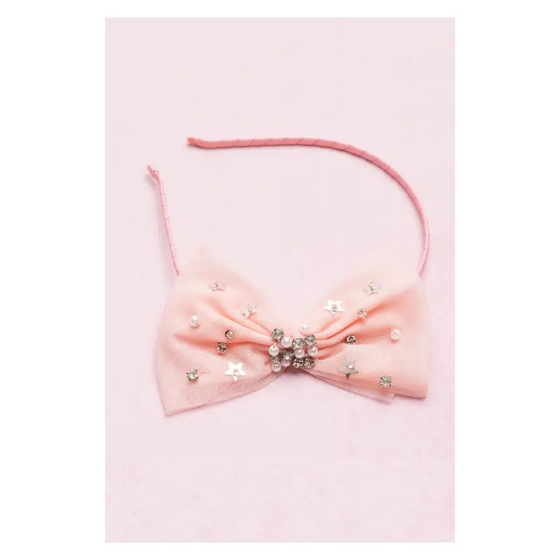 Boutique Starry Gem Bow Headband