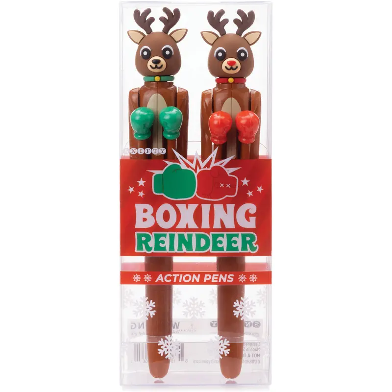 Boxing Reindeer Pen - 2 Pack