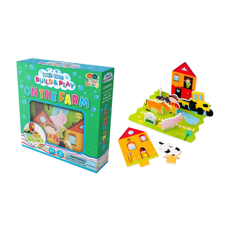 Bath Time Build & Play  Farm