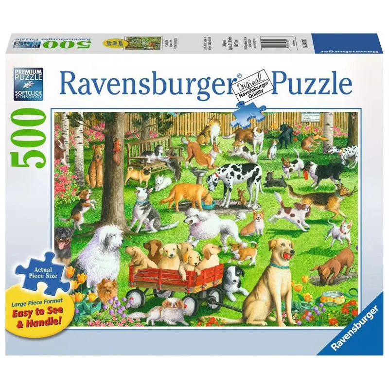 At the Dog Park 500pc Puzzle