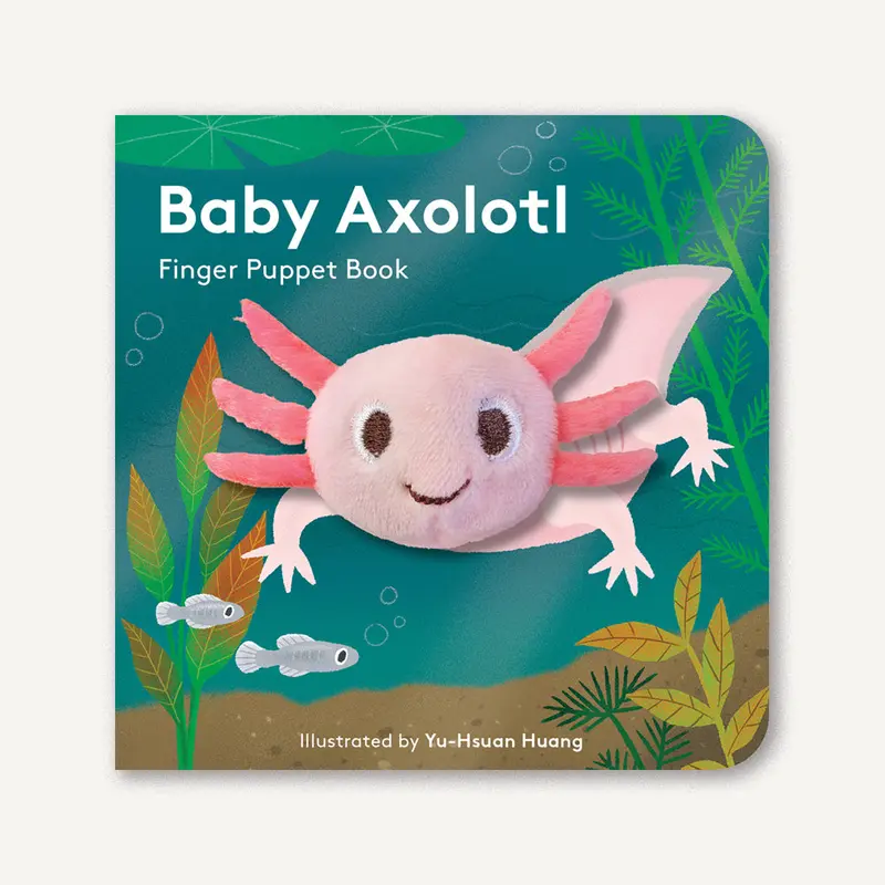 Baby Axolotl: Finger Puppet Book