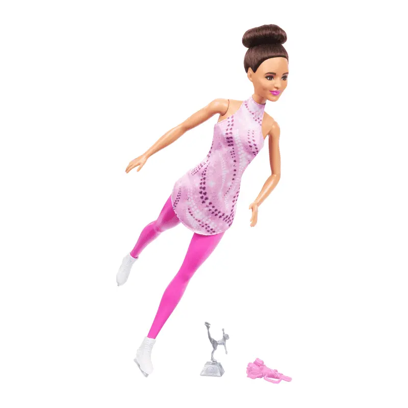 Barbie: Careers - Figure Skater - Brunette Hair