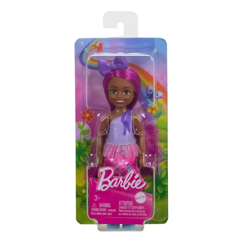 Barbie: Chelsea - Fantasy Collection - Royal-Inspired Look, Pink Hair And Printed Skirt