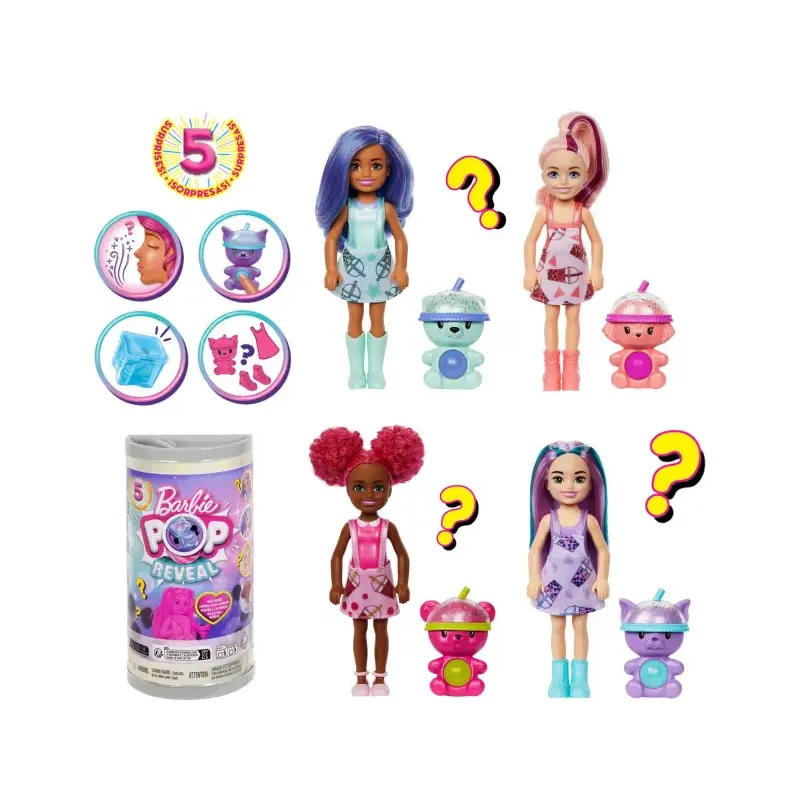 Barbie: Chelsea - Pop Reveal - Bubble Tea Series - Asst. Styles