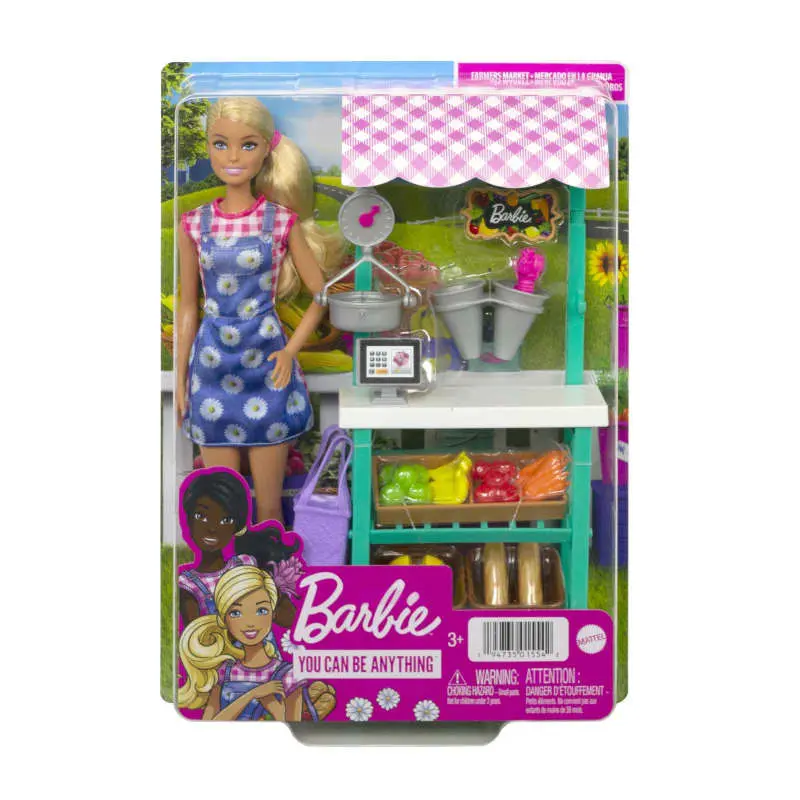 Barbie - Farmers Market Playset  Caucasian doll