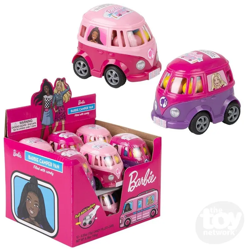 Barbie Pull Back Gumball Camper Van (Sold Separately)