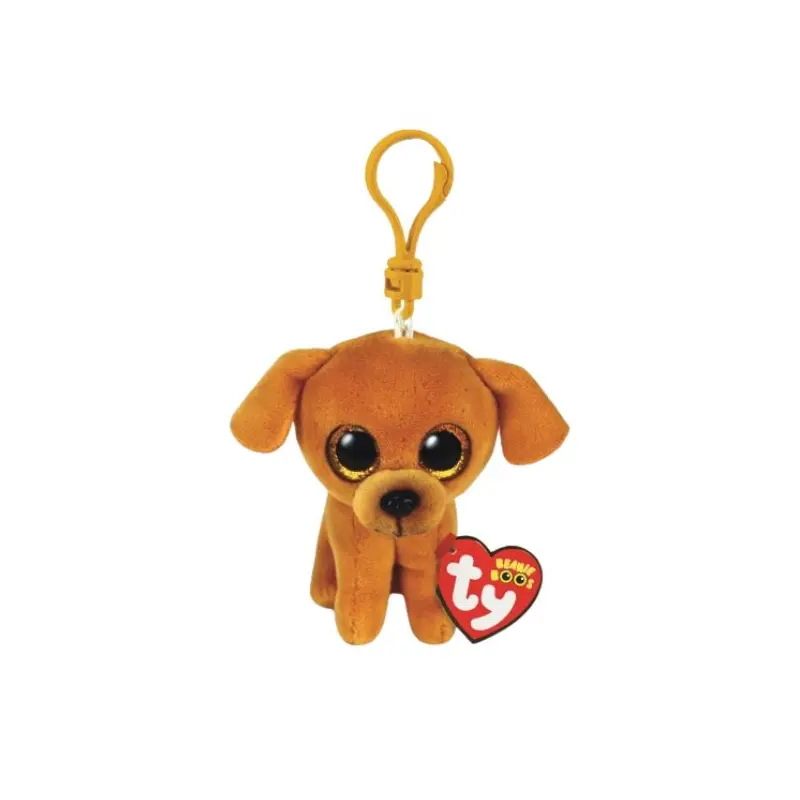 Zuzu Tan Dog Beanie Boo Clip