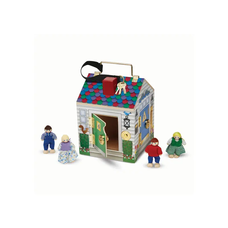 Wooden Doorbell House