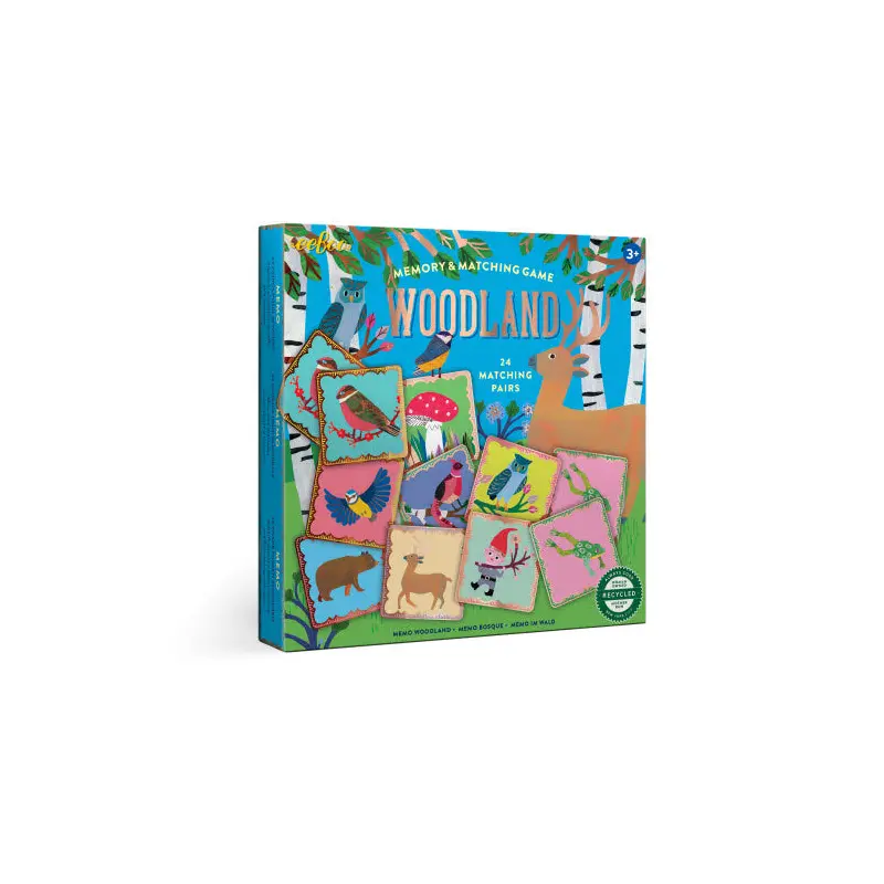Woodland Memory & Matching Game