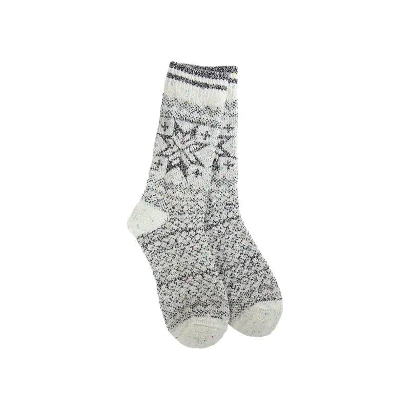 WS Weekend Holiday Confetti Crew OS - Black