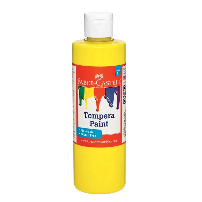 Yellow Tempera Paint 8oz
