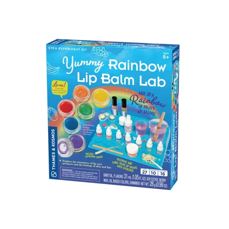 Yummy Rainbow Lip Balm Lab
