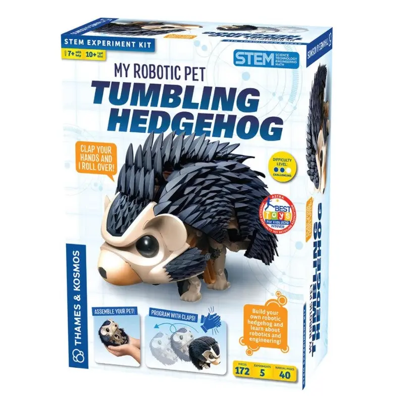 Tumbling Hedgehog: My Robotic Pet