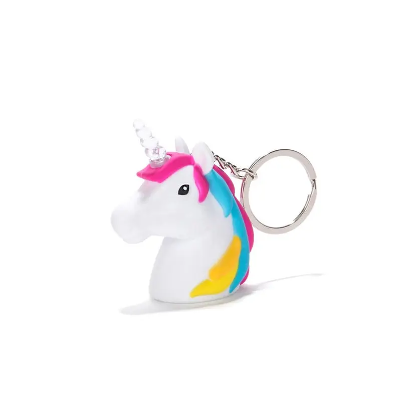 Unicorn LED Keychain