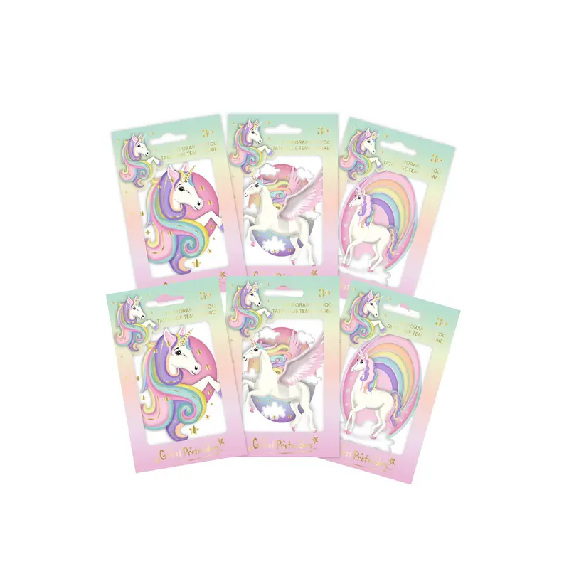 Unicorn Temporary Tattoos - Single (Sold Separately)