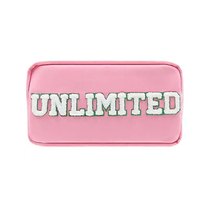 Varsity Collection: Cosmetic Bag - Unlimited Wicked Chenille