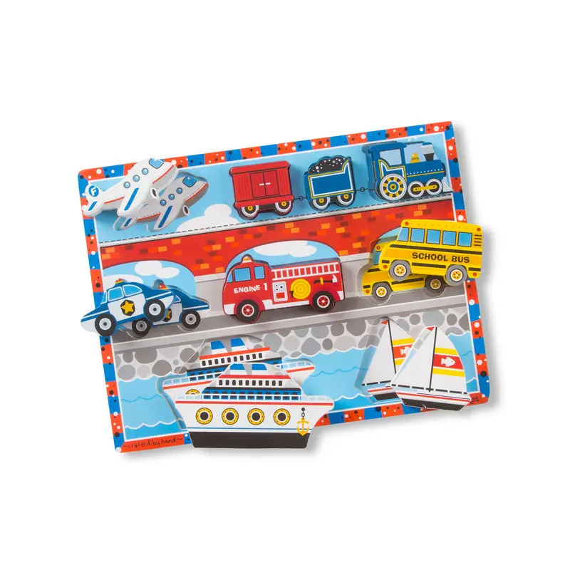 Vehicles Chunky Puzzle