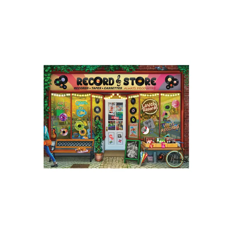 Vintage Vinyl - 1000 Pc Puzzle