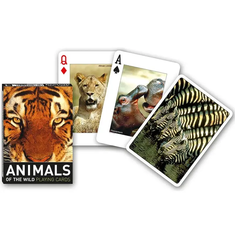 Animals Of The Wild: Playing Cards Piatnik