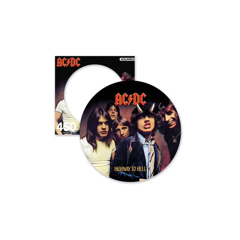Aquarius - AC/DC - Highway to Hell Picture Disc 450 Piece Jigsaw
