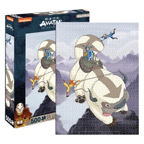 Aquarius - Avatar The Last Airbender Appa And Gang Puzzle 500 Piece Jigsaw