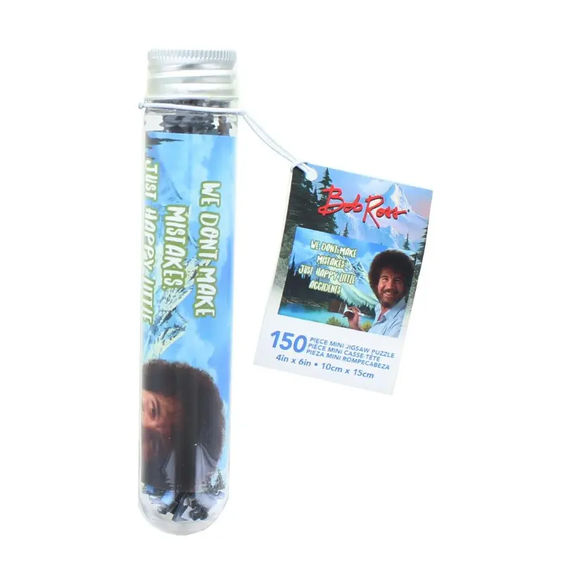 Aquarius - Bob Ross Mini Tube Puzzle 150 Piece Jigsaw