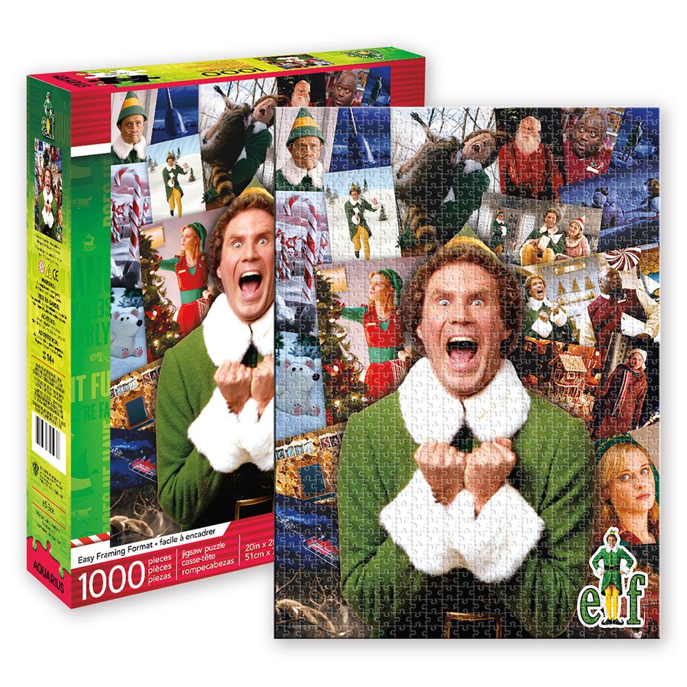 Aquarius - Elf - Collage 1000 Piece Jigsaw