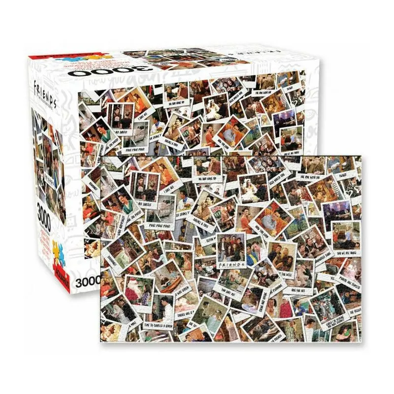 Aquarius - Friends Collage 3000 Piece Jigsaw