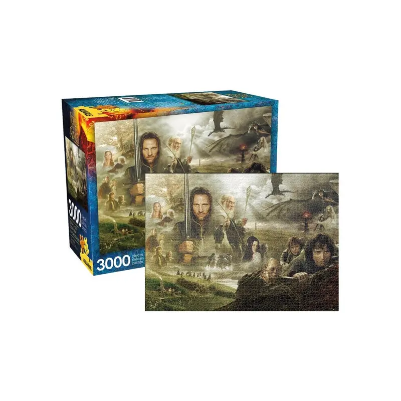 Aquarius - Lord of the Rings - Saga 3000 Piece Jigsaw