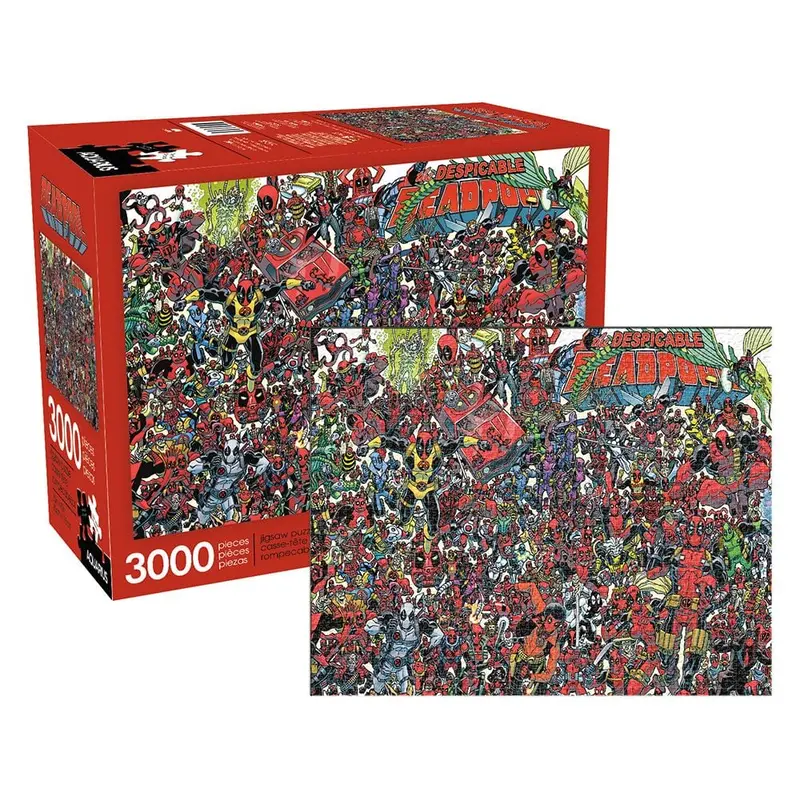 Aquarius - Marvel Despicable Deadpool 3000 Piece Jigsaw