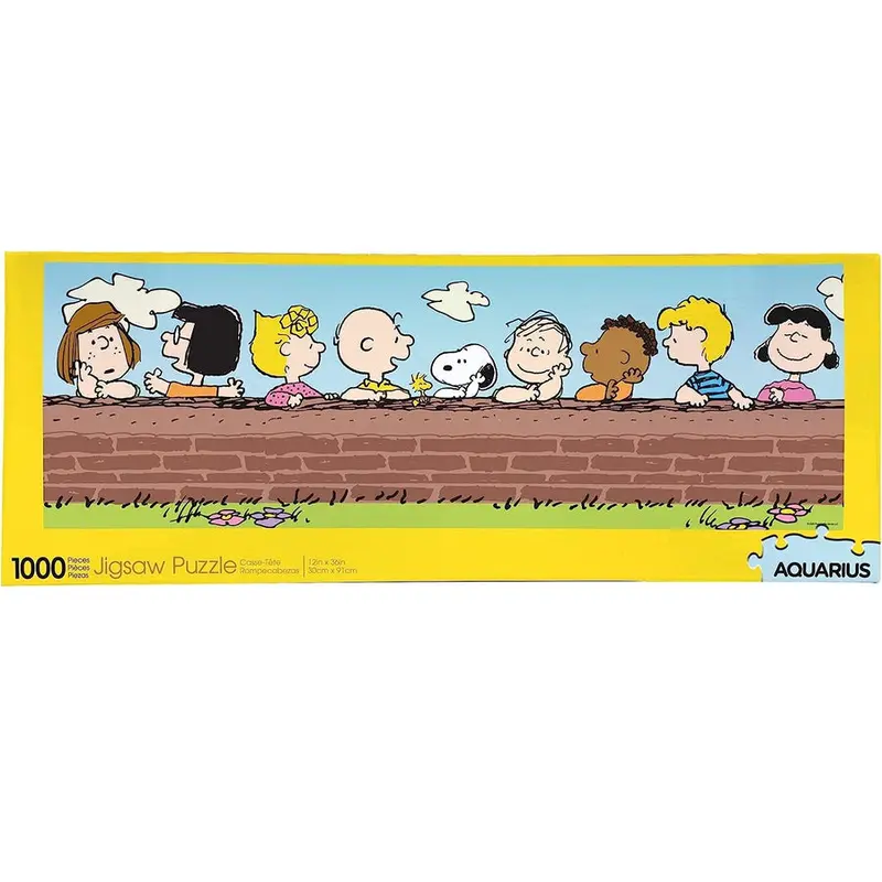 Aquarius - Peanuts Cast Slim 1000 Piece Jigsaw